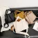 Solid Cr Oulder Mesger Bag Posite Set Bags Pu Leather Women Handbags Totes Bags Clutch Bag