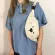 Cute Cartoon Ladies Large Capacity Ng Bag Women Canvas Mesger Bags Cute Bo Ca Cartoon Ng Bags