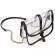 Women Clear Transparent Crossbody Bag Se See Throu Handbags PVC Jelly SML OULDER BAG FE Chain Mesger Bags SRN