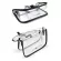 Women Clear Transparent Crossbody Bag Se See Throu Handbags PVC Jelly SML OULDER BAG FE Chain Mesger Bags SRN