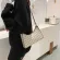 Houndstooth Crossbody Bag Se Women Pu Leather Plaid Pattern Hobo