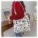 Ladies Canvas Ng Bag Women Intering Math Formula Fe Oulder Bag Eco Tote Bag Girls Reusable Grocery Ng Bag