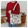 Ladies Canvas Ng Bag Women Intering Math Formula Fe Oulder Bag Eco Tote Bag Girls Reusable Grocery Ng Bag