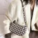 HoundStooth OULDER BAGS for Women Baguette S Armpit Bag Designer Chain Handbag Fe Underarm Bag Lady SE