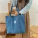 Diaril Retro Women's Oulder Bag Solid Sml Canvas Bag Literary Women's Bucle Tote Bags Large Capacity Handbag