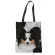 Whereisart Papillon Weimarar Engli Springer Spaniel Princed Woman Handbags Anims Dog Pattern Women's Oulder Bag