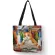 Cranim Popular L Painting Cat Print Women Tote Bags en Reusable NG BAG OULDER BAG for Women SAC A Main