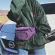 Canvas Waist Bag Unisex Zipper Chest Bag Street Sport Casuale Fanny Pack Girl Boy Waist Belt Bags Fashion Phone Waist Pack  B90