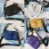 Canvas Multi-Pocket Large Fashion Capacity Women Bag Patchwork Strap Handbag Letter Casual Zipper Ladies Messenger Bags