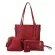 bolsa feminina women bag 2019 Fashion Four-Piece Shoulder Bag Messenger Bag Wallet Handbag New 2N19