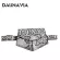 Daunavia Women Serpentine Fanny Pack Ladies New Fashion Waist Belt Bag Mini Disco Waist Bag Leather Small Shoulder Bag Chest Bag