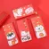Cute Lucky Cat Zipper Wallet Lovely Blessing Dog Cat Card Holder Clutch Pu Long Design Coin Purses Money Bag New Year Gift