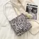 Women's Bag Pard Print Handbag for Women Winter CN Large BuCet Soft Designer Bag Fluffy Oer Bag SAC