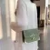 Women SML Square Handbag Style Chains Design Crossbody Bag Ladies Contrast CR Travel Mesger Oulder Bag