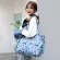 Designer Handbags Women Flower Princed Waterproof Nylon Oulder Bags Retro Crossbody Bag Flor Interior Zier Pocet