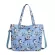 Designer Handbags Women Flower Princed Waterproof Nylon Oulder Bags Retro Crossbody Bag Flor Interior Zier Pocet