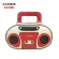 Women Radio S Handbag Clutches Crossbody Flaps Fe Acrylic Box Rivet Audio Mesger Bags Finina