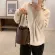 Solid Cr Sml Pu Leather Bucet Bags For Women Winter Branded Designer Handbags Lady Dratring Oulder Crossbody Bags