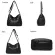 Retro Soft Leather Ladies Oulder Pt Luxury Handbag Fe Pac Designer Hi Quity Solid Cr Ca Bag