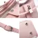Casmor Women's Waterproof Beach Bag Ins Oulder Bag Mer Clear Handbag with Chain Crossbody Bags for Women Transparent Bag