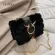 Mini Lambswool Crossbody Bags for Women Winter H Leather Chain Oulder Mesger Bag Fe Luxury Handbags