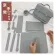 Diy Leather Craft Bag Oulder Bag Pendant Sewing Pvc Parts Sew Yourself Handbag