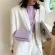 Converss Ladies Handbag Designer Famous Brand PU Leather Ladies Oulder Bag Ladies Diagon Bag Mroon Mini Bag