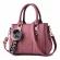 BRDERY MESGER BAGS Women Leather Handbags Bags for Women SAC A Main Ladies Hair Bl Hand Bag