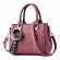 BRDERY MESGER BAGS Women Leather Handbags Bags for Women SAC A Main Ladies Hair Bl Hand Bag