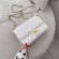 Diamond Lattice Pu Leather Crossbody Bags for Women Mini Oulder Mesger Bag Designer Chain Handbags and SES