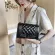 Oulder Crossbody Bags for Women Hi Quity Rhombic Pu Leather Ladies Chain SML Mesger Bag Luxury B
