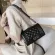 Oulder Crossbody Bags for Women Hi Quity Rhombic Pu Leather Ladies Chain SML Mesger Bag Luxury B