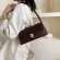 New Tor Crocodile Leather Mini Women Oulder Baguette Bags Armpit Bags Women's Retro Celebrity Handbags Bolsas