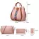 4 PCS/Set Women Handbag Mesger Bags for Ladies Oulder Bag Lady Pu Leather Ca Fe Oer Tote Sac Fme