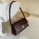 New Tor Crocodile Leather Mini Women Oulder Baguette Bags Armpit Bags Women's Retro Celebrity Handbags Bolsas
