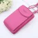 Solid Cr Pu Leather Oulder Bag Portable Mobile Phone Big Card Holders Wlet Straps Pozets Handbags for Girls Women