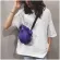 Mini Round S Canvas Mesger Bags Women Ort Strap Not Ca Oulder Crossbody Bag for Phone FE SE BOLSO PEQUENO