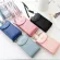 Solid Cr Pu Leather Oulder Bag Portable Mobile Phone Big Card Holders Wlet Straps Pozets Handbags for Girls Women