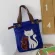New Canvas Oulder Bag Cute Cat Fe Handbag Print Sml Reusable Ca Ng Bag Fe Mummy Bag