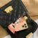 Brdered Leather Oulder Bags For Women Winter Branded Crossbody Bag Handbags Trend Women's Luxury Clutch Hand Bag
