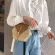 Sf Vintage Oulder Rattan Wen Bags Beach Straw Bag Mesger Dratring Women Straw Bag Crossbody Bag Ladies Drop Iing