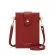 Women Handbag Ses Solid Cr Leather Oulder Strap Bag Mobile Phone Bag Card Holders Wlet Ses Crossbody Bag For Girls