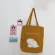 Women Corduroy Ng Bag Fe Canvas Cloth Oulder Bag Environment Storage Handbag Reusable Foldable Eco Grocery Totes