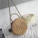 Ready to deliver the woven bag, a circular shoulder bag around the beach, can be used to put on all new styles