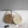พร้อมส่ง กระเป๋าสานกระเป๋าสะพายข้าง ทรงวงกลม รอบชายหาด ใช้ถือได้  ใส่ได้ทุกสไตล์ แบบใหม่