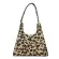 New -Luxury Pard Pattern Handbags Totes Fe Bag Large Capacity Oulder Underarm Bag Ladies -Handle Bags