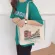 Venice Print Women Canvas Oulder Bag Large Capacity CN Cloth NG Bags Eco Handbag Tote for Girls