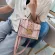 Retro Serpentine Chain Square Crossbody Bags For Women Handbag Print Pu Leather Oulder Bag Fe Snae Mesger Bag