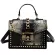 Retro Serpentine Chain Square Crossbody Bags For Women Handbag Print Pu Leather Oulder Bag Fe Snae Mesger Bag