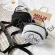 New Ca Mesger Bag Fe Student Cartoon Minnie Micey Canvas Bag Oulder Bag L-Match Japanese Sml Square Bag